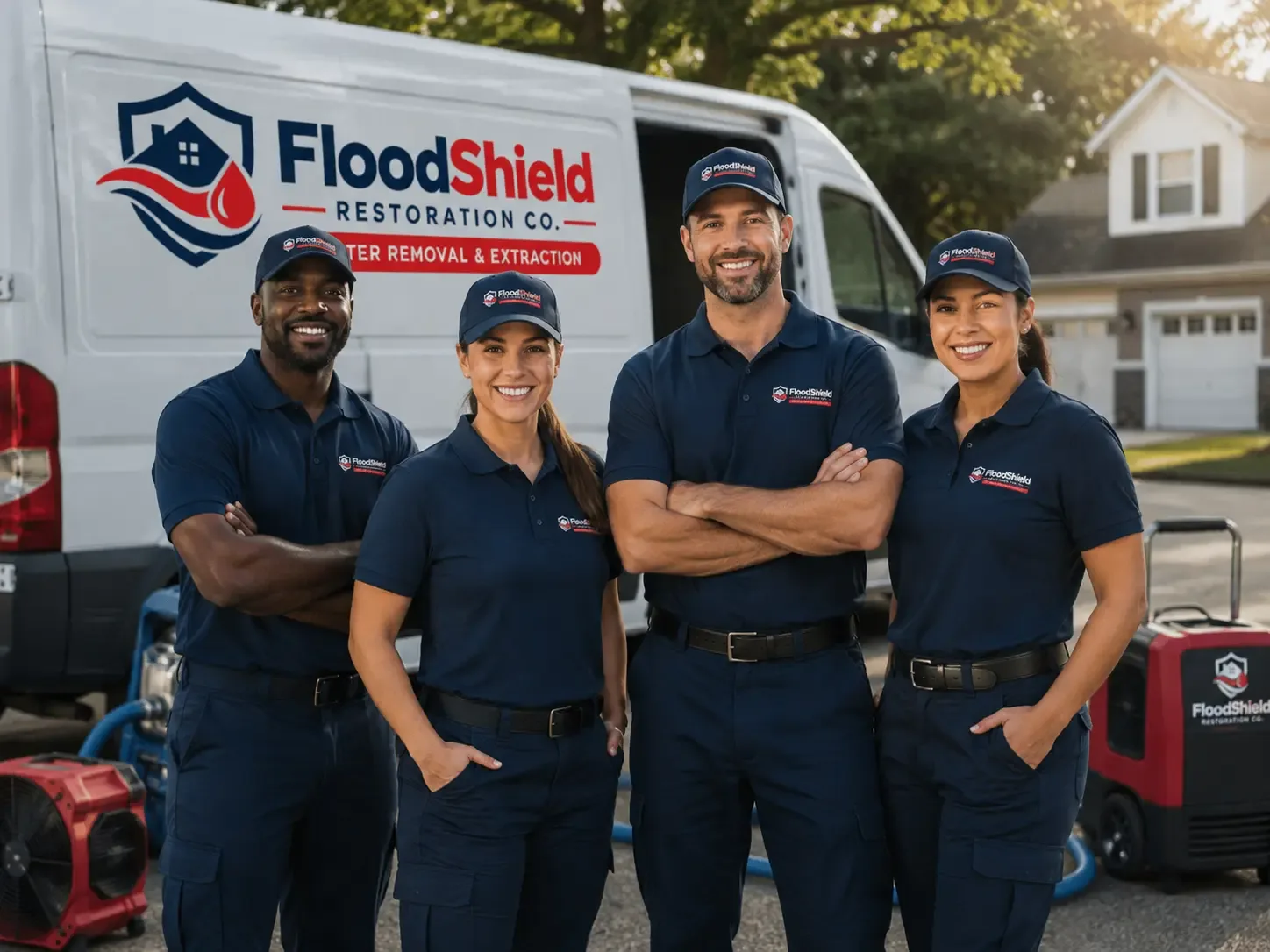 Flood Damage Restoration company in Greentown, PA